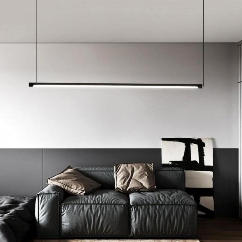 Linear Led Pendant Light Horizontal Simig Lighting Pendant Light